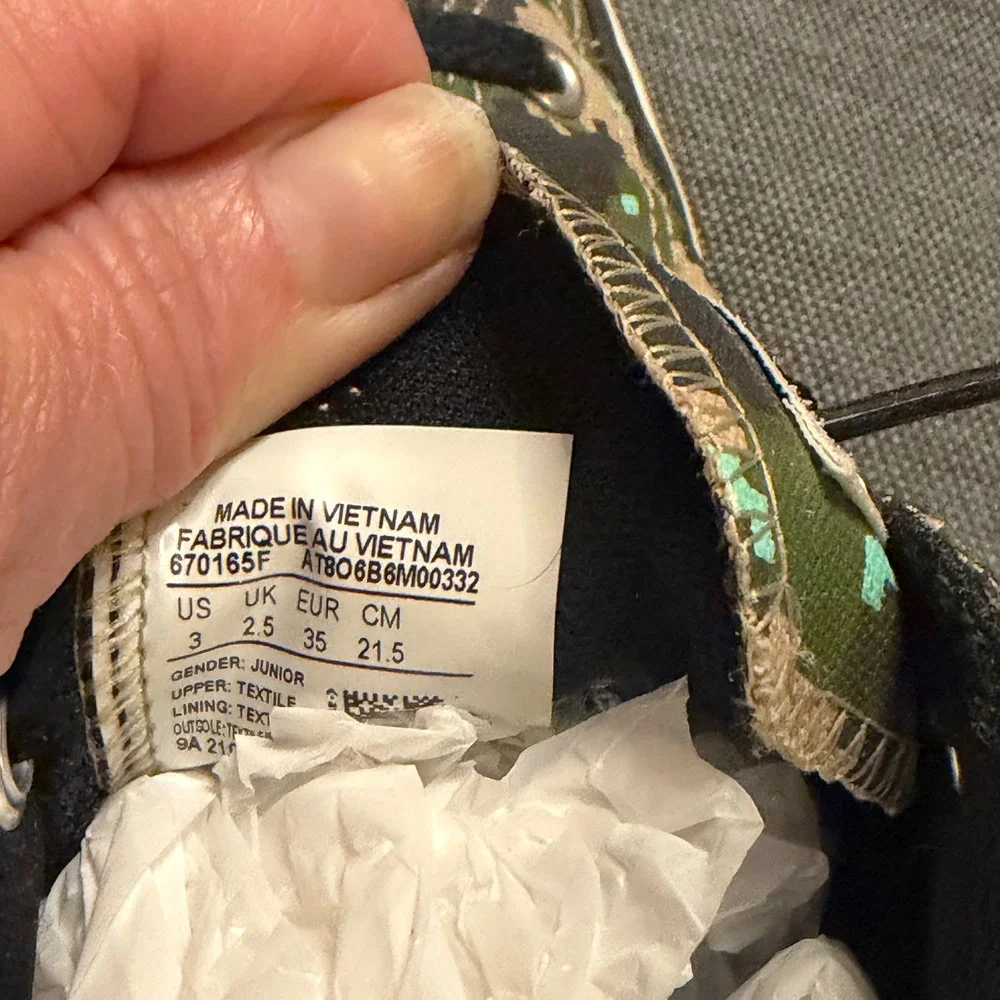 Converse‎ Chuck Taylor All Star Digital Camo Low Top Sneakers Green Teal Tan
